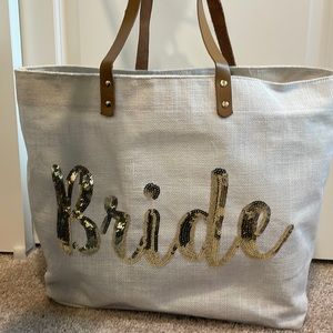 Sequin Bride Tote